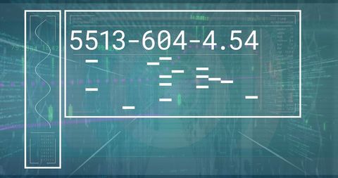 Abstract Data Processing and Digital Network Connections - Download Free Stock Images Pikwizard.com