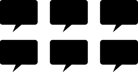 set of black speech bubbles on transparent background - Download Free Stock Videos Pikwizard.com