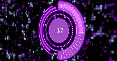 Futuristic Digital Interface with Scanning Sensor Display - Download Free Stock Images Pikwizard.com