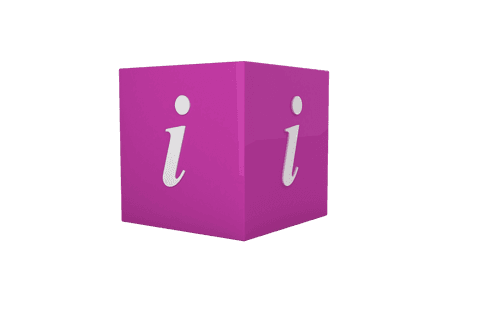 transparent 3d purple block with white information icons - Download Free Stock Videos Pikwizard.com