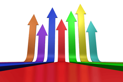 Colorful Arrows on Transparent Background Representing Directions - Download Free Stock Videos Pikwizard.com