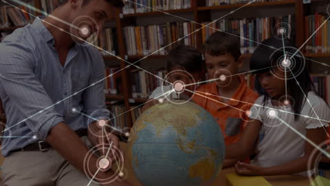 Interactive Learning in Classroom with Teacher and Children