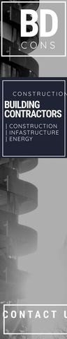 modern architectural template for construction branding - Download Free Stock Templates Pikwizard.com
