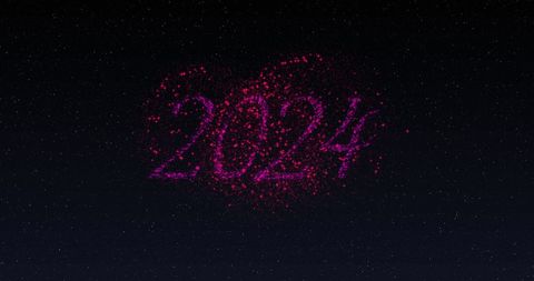 2024 New Year Fireworks Celebration Night Sky - Download Free Stock Images Pikwizard.com