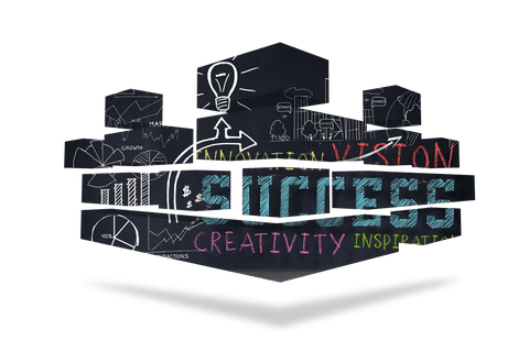 Transparent Innovation Success Concept with Creativity Elements - Download Free Stock Videos Pikwizard.com