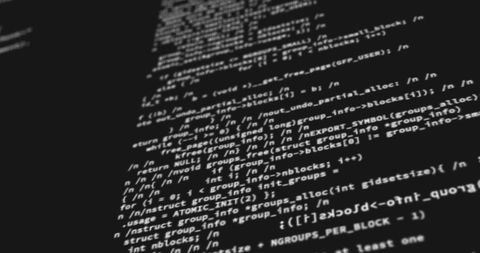 Dynamic Computer Code on Screen - Download Free Stock Images Pikwizard.com
