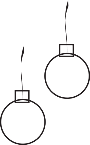 transparent christmas ornaments illustration with twine hooks - Download Free Stock Videos Pikwizard.com