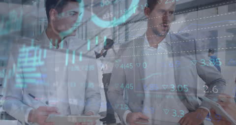 Coworkers Collaborating with Overlay of Business Graphs