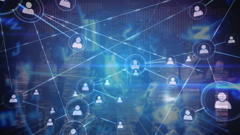 Global Network Connections with Data Processing Elements