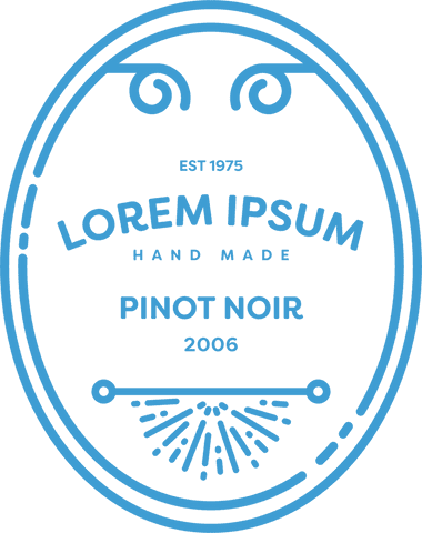 blue ellipse lorem ipsum label on transparent background - Download Free Stock Videos Pikwizard.com
