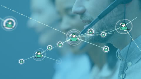 Global Connections in Modern Customer Service Network