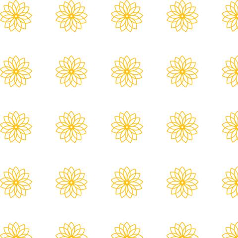 Yellow Floral Pattern on Transparent Background for Design Projects - Download Free Stock Videos Pikwizard.com