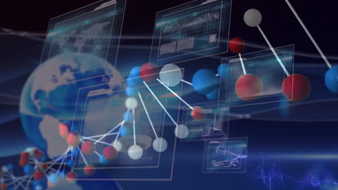 Digital Science Animation with DNA and Global Data Interfaces