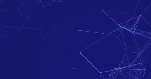 Abstract Blue Geometric Network Connections Background - Download Free Stock Images Pikwizard.com