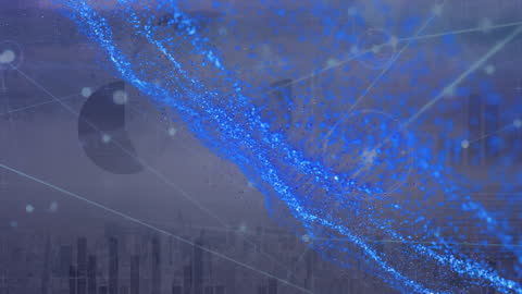 Digital Data Streams on Global Network Interface Concept