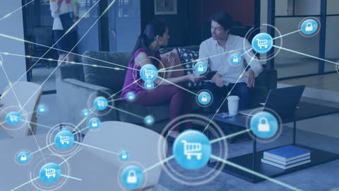 Collaborative Business Discussion with Digital Network Overlay