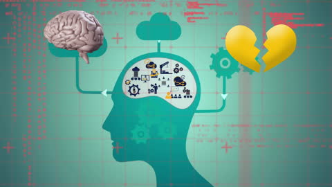 Human Head Integrates Brain, Heart, Data in Digital Analysis