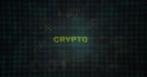 Digital Cryptocurrency Circuit Large Illustration - Download Free Stock Images Pikwizard.com