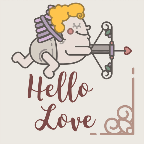 transparent cartoon cupid with bow and arrow for love themes - Download Free Stock Videos Pikwizard.com