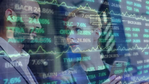 Professionals Collaborating in Digital Financial Environment