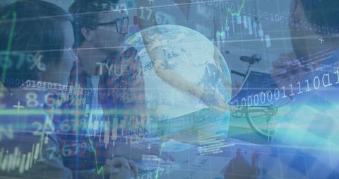 Global Financial Data Analysis with Multicultural Business Team - Download Free Stock Images Pikwizard.com