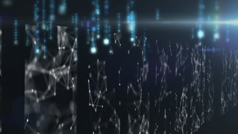 Digital Matrix Connectivity in Cyber Space Animation