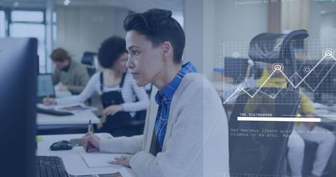 Focus and analysis in modern office environment