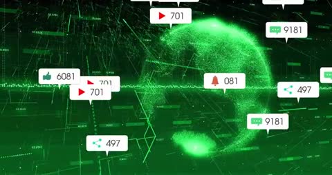 Pulsing Digital Earth with Rising Engagement Data Metrics