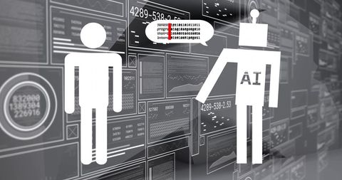 Human and ai interaction with digital data minds