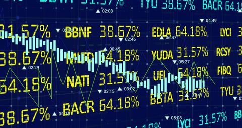 Stock Market Financial Data and Analytics Visualization - Download Free Stock Images Pikwizard.com