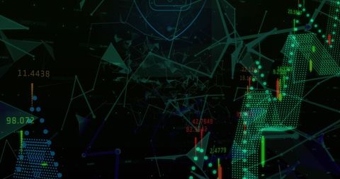 Cybersecurity in Global Finance with Digital Network - Download Free Stock Images Pikwizard.com
