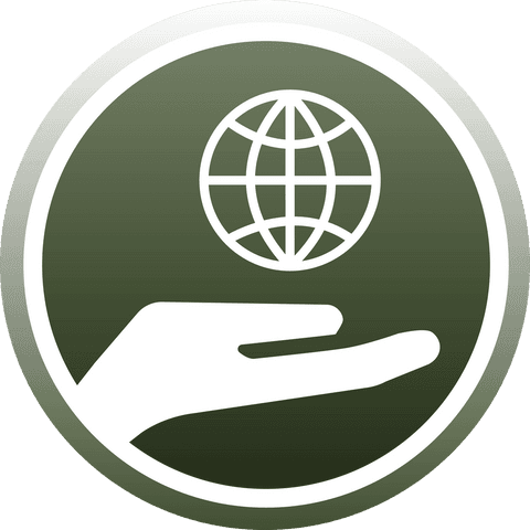 transparent hand holding globe emblem for global connection themes - Download Free Stock Videos Pikwizard.com