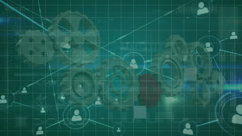 Network Connections with Digital Cogwheels