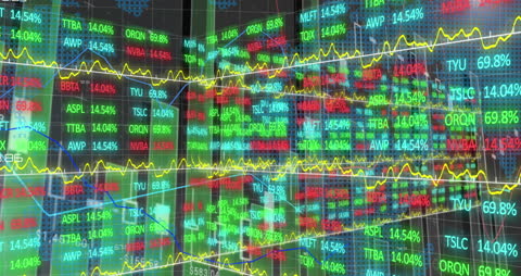 Dynamic Stock Market Data Display with Global Economic Trends
