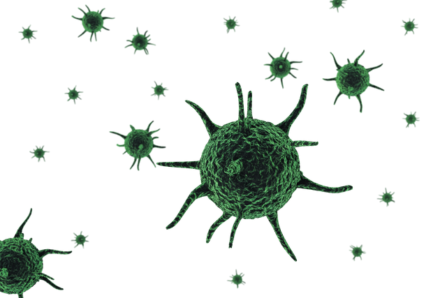 Green Virus Illustrated on Transparent Background for Medical Use - Download Free Stock Videos Pikwizard.com