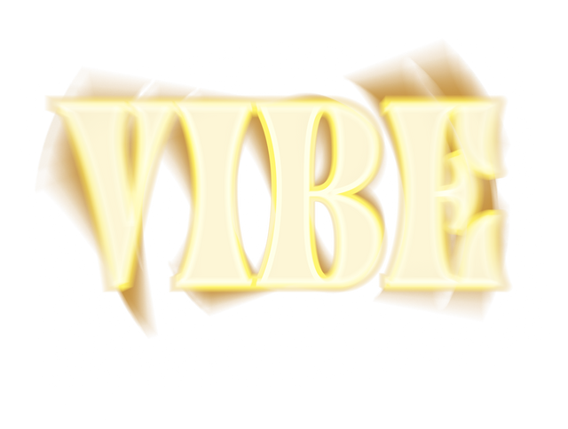 Yellow 'Vibe' Text with Motion Blur Effect on Transparent Background - Download Free Stock Videos Pikwizard.com