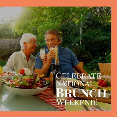 senior couple enjoys outdoor brunch with refreshing beverages - Download Free Stock Templates Pikwizard.com