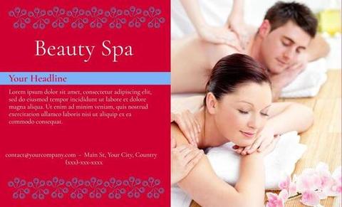 Spa Advertisement Template for Wellness and Meditation Retreats from ...