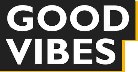 good vibes text on black panel with transparent background - Download Free Stock Videos Pikwizard.com