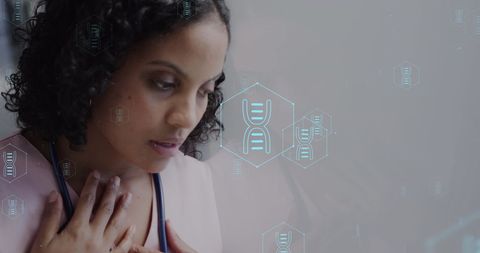 Innovative Healthcare Technology with Doctor and Medical Data Network - Download Free Stock Images Pikwizard.com