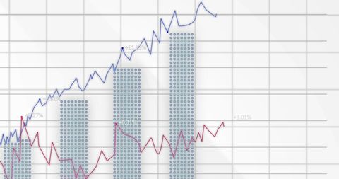 Financial Graph Analyzing Stock Market Trends - Download Free Stock Images Pikwizard.com