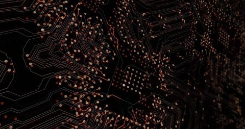 Intricate Circuit Board Glowing with Digital Connectivity - Download Free Stock Images Pikwizard.com