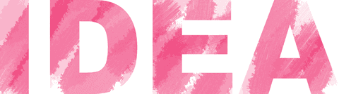 Bold Pink 'IDEA' on Transparent Background for Creativity Concepts - Download Free Stock Videos Pikwizard.com