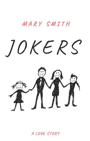 whimsical stick figure drawing on romantic novel cover - Download Free Stock Templates Pikwizard.com