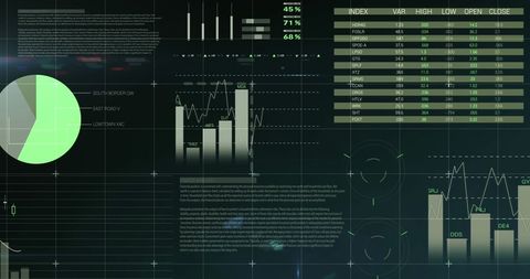 Digital Data Processing Dashboard in Global Connection Visualization - Download Free Stock Images Pikwizard.com