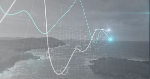 Digital Connection Across Globe Conceptual Visualization