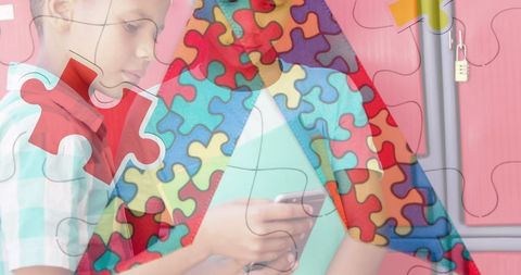 Children Engaging with Technology in Classroom