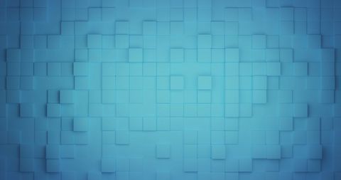 Abstract Blue Geometric Pattern with Moving Tiles - Download Free Stock Images Pikwizard.com