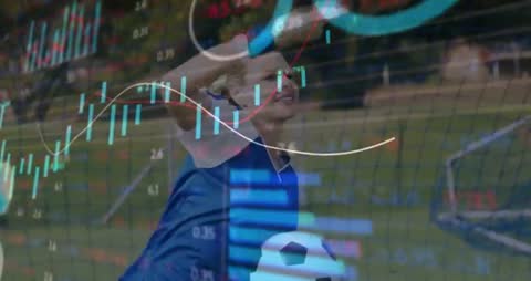 Soccer Athletic Triumph Merged with Digital Finance