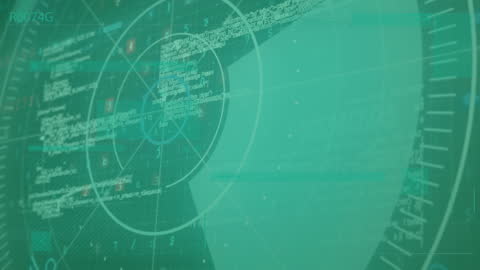 Futuristic Digital Interface with JavaScript and Radar Concepts